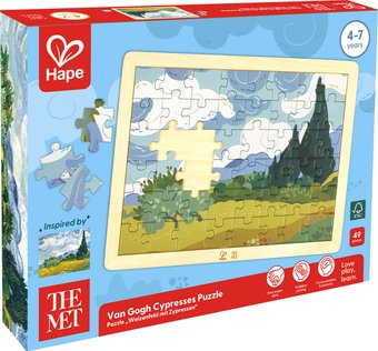 Пазл Hape Умняша Кипарисы Ван Гога E1470_HP