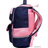 Школьный рюкзак Sun Eight SE-2874 (темно-синий/розовый)