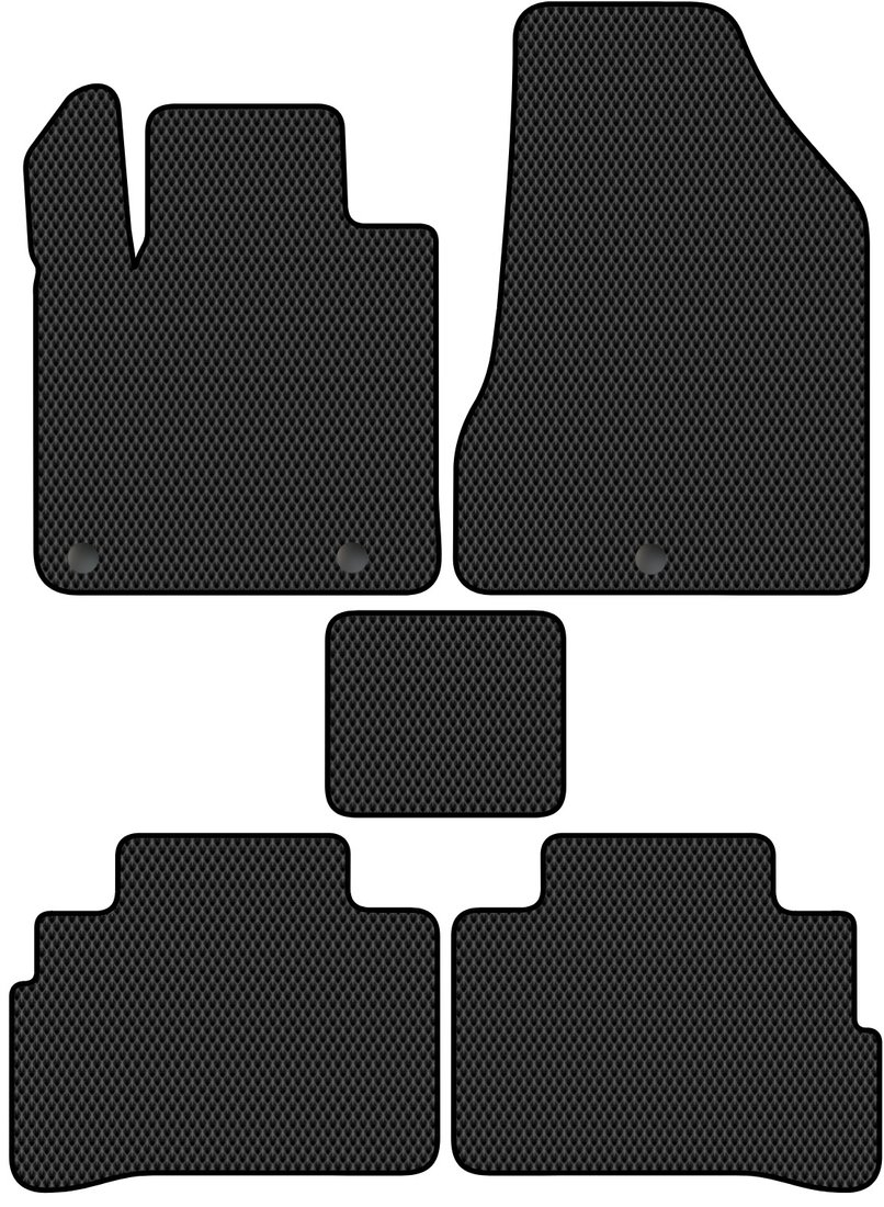 

Комплект ковриков для авто Alicosta Nissan Murano III (suv / Z52) 2016 - Н.В. (черный, ромб)