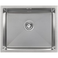 Кухонная мойка Diamond 550*450, коландер SATIN DECOR