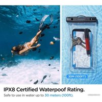 Чехол для телефона Spigen A610 Universal Waterproof Float AMP04530 (прозрачный)