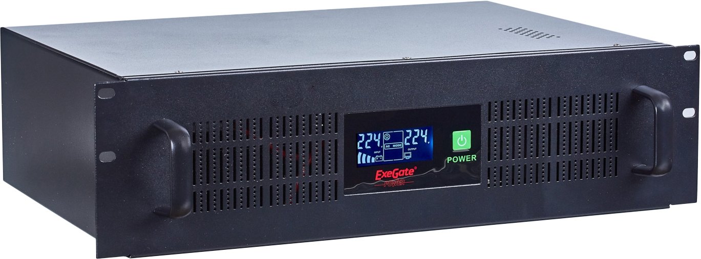 

Источник бесперебойного питания ExeGate Power RM UNL-1500 LCD