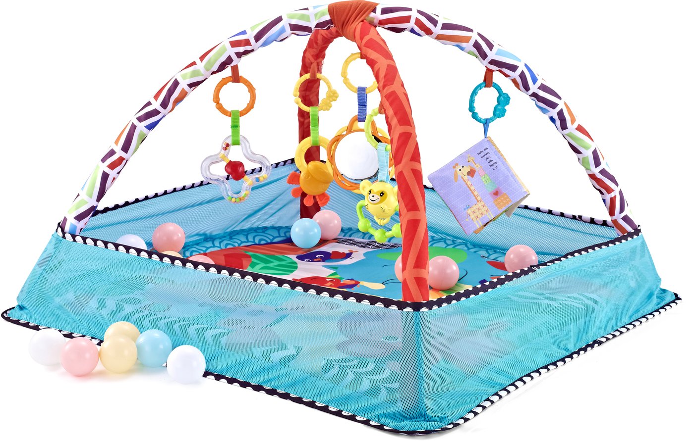 

Игровой коврик Nino Квадро (голубой)