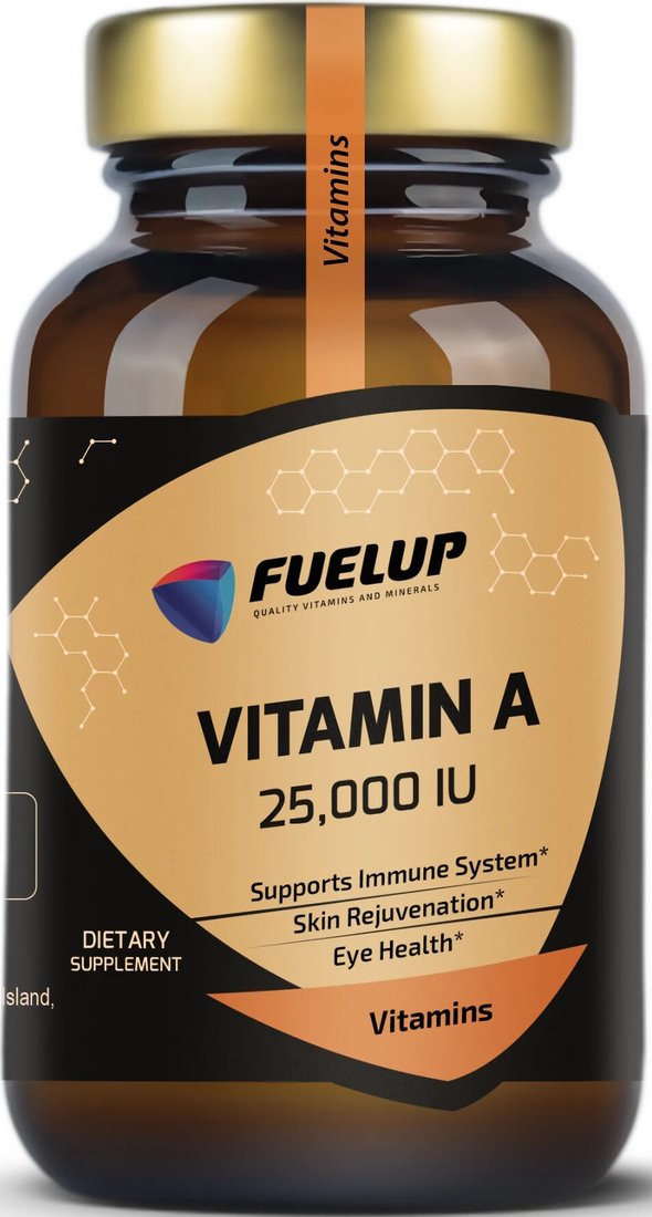 Витамин FuelUp Vitamin A 25000 IU (100 капсул)