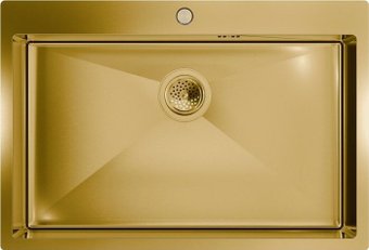 Кухонная мойка Floracio Steel F.7551.GD