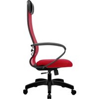 Офисное кресло Metta SU-1-BP Комплект 11, Pl тр/сечен (пластиковые ролики, красный)