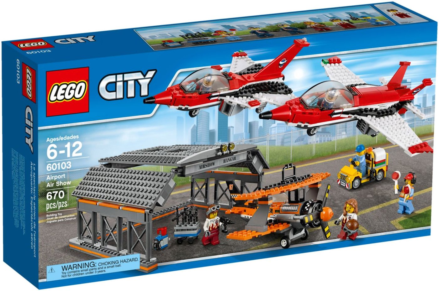 

Конструктор LEGO City 60103 Авиашоу