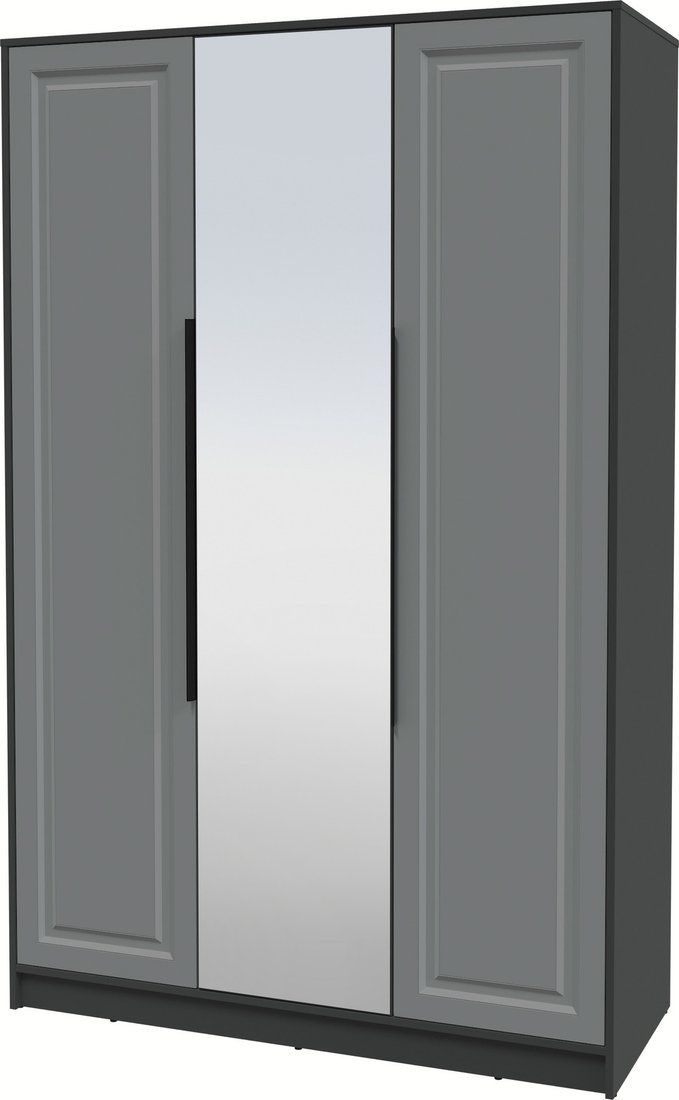 

Шкаф распашной Интерлиния Концепт КТ-Ш3з Деко (антрацит/серый)