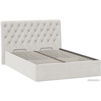 Кровать Трия Скарлет универсальная тип 1 с ПМ 140x200 (велюр бежевый)