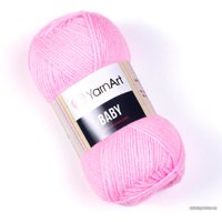 Пряжа для вязания Yarnart Baby 100% акрил 217 50 г (150 м, розовый)