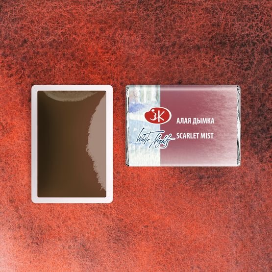 

Акварельная краска Невская палитра Белые ночи 1911389 (389 алая дымка)