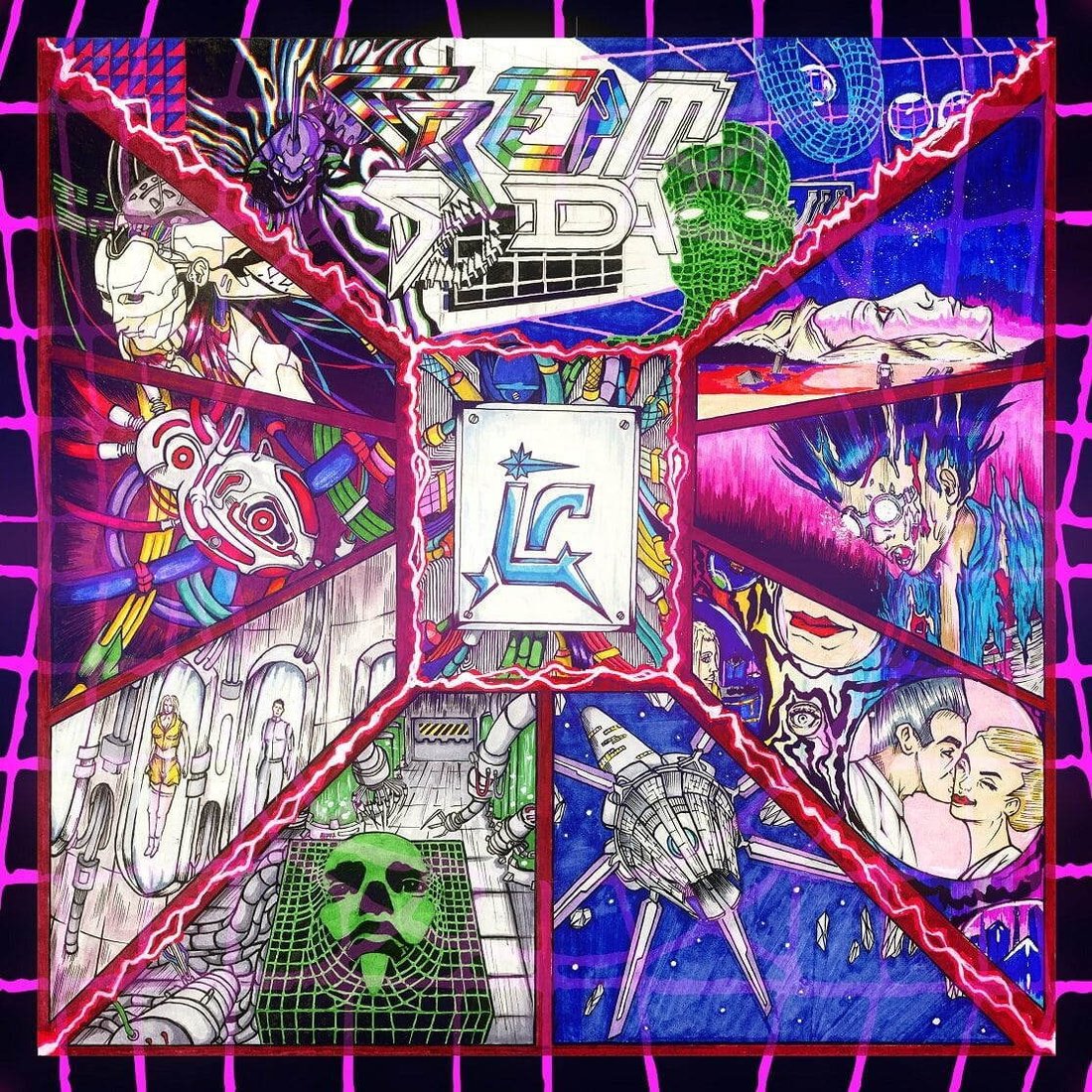 

Виниловая пластинка Cream Soda - Интергалактик (синий винил)