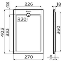 Разделочная доска на мойку Omoikiri CB-03-WOOD-S 4999008