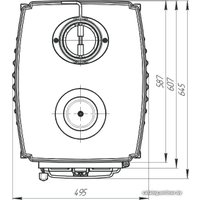 Свободностоящая печь-камин Prometall Маэстро в Лиде
