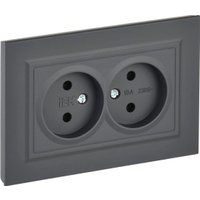 Розетка IEK Brite BR-R20-10-K53-F