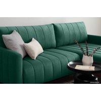 Угловой диван Divan Маркфул Velvet Emerald 184543 (зеленый)