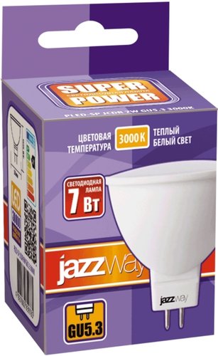 JAZZway PLED-SP JCDR 7w GU5.3 3000K 1033499