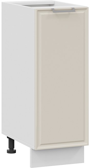 

Шкаф напольный Трия Белладжио 1Н3 (белый/софт панакота)