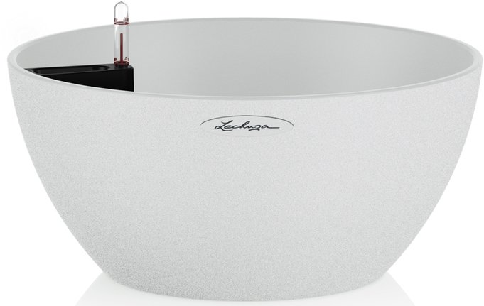 

Кашпо Lechuza Cubeto Stone 30 13837 (песочный белый)