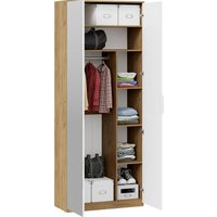 Тумба для обуви Трия Хилтон №4 251067 (дуб крафт золотой/белый матовый)