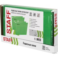 Папка подвесная Staff 270934 (10 шт, зеленый)