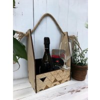 Ящик Florbox Интерьерный из берёзовой фанеры 25x13.5x33 см