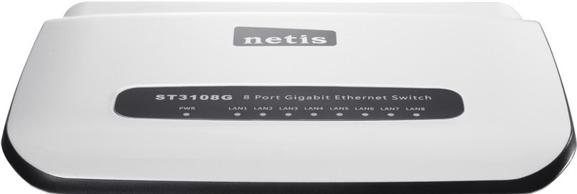 

Неуправляемый коммутатор Netis ST3108G