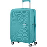 Чемодан-спиннер American Tourister SoundBox Turquoise Tonic 67 см