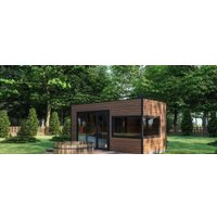 Русская баня Модуль Хаус Каркасная модульная Loft 15