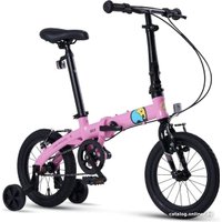 Детский велосипед Maxiscoo S007 Стандарт 2024 (розовый)