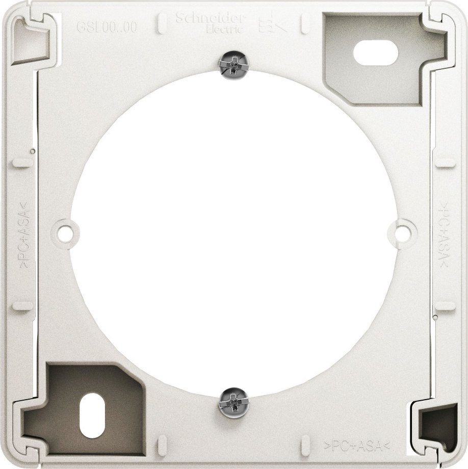 

Монтажная коробка (подрозетник) Systeme Electric Glossa GSL000600 (перламутр)