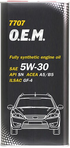Моторное масло Mannol O.E.M. for Ford Volvo metal 5W-30 5л