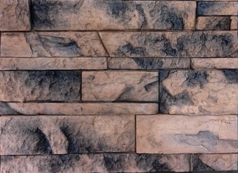 Декоративный камень Polinka Карпатский Сланец У1404М (угловой, коричневый мрамор)