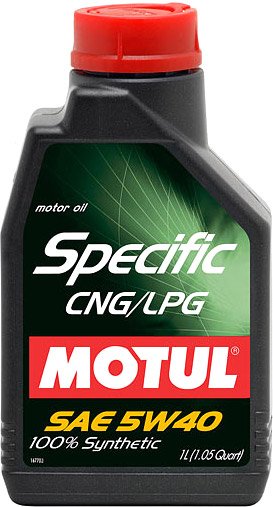 

Моторное масло Motul Specific CNG/LPG 5W-40 1л