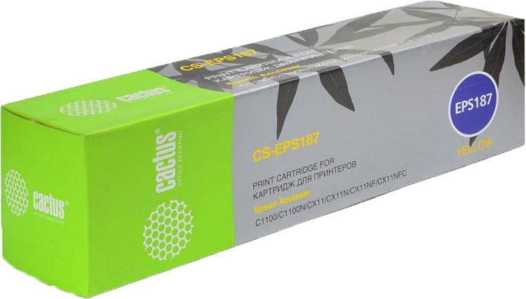 

Картридж CACTUS CS-EPS187 (аналог Epson EPLS050187)