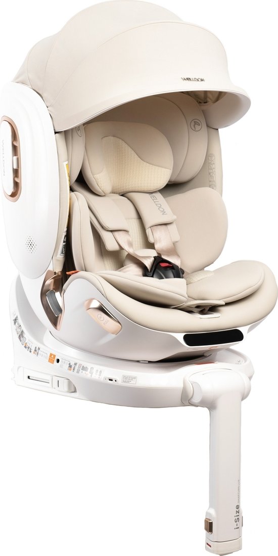 

Детское автокресло Welldon Smarturn Air (молочный)