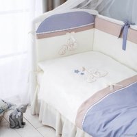 Детский комплект постельного белья Perina Котята КТ3-01.4 3 предмета (лазурь)