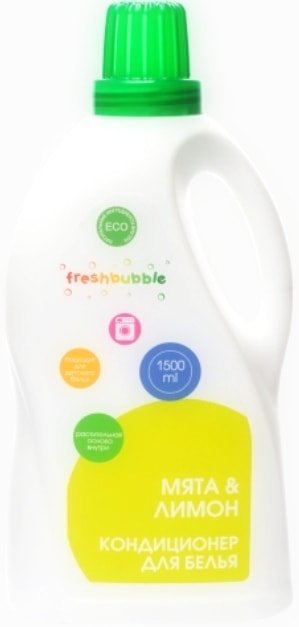 

Кондиционер для белья Freshbubble мята и лимон 1.5 л