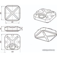 Бак ЭкоПром Rostok 200 л