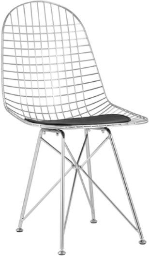 

Стул Stool Group Eiffel (хром/черная подушка)