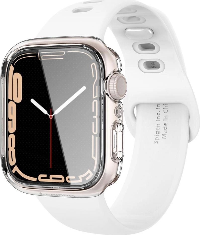 

Чехол Spigen Ultra Hybrid для Apple Watch (45 мм) ACS04180 (прозрачный)