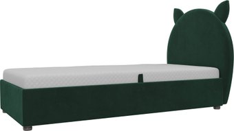 Кровать Mebelico Бриони 820х1880 (велюр, зеленый)