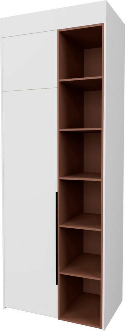 

Шкаф распашной Рэйгрупп Рэй S262-B2-EBL В2 (дуб элисон/белый премиум/античная латунь)