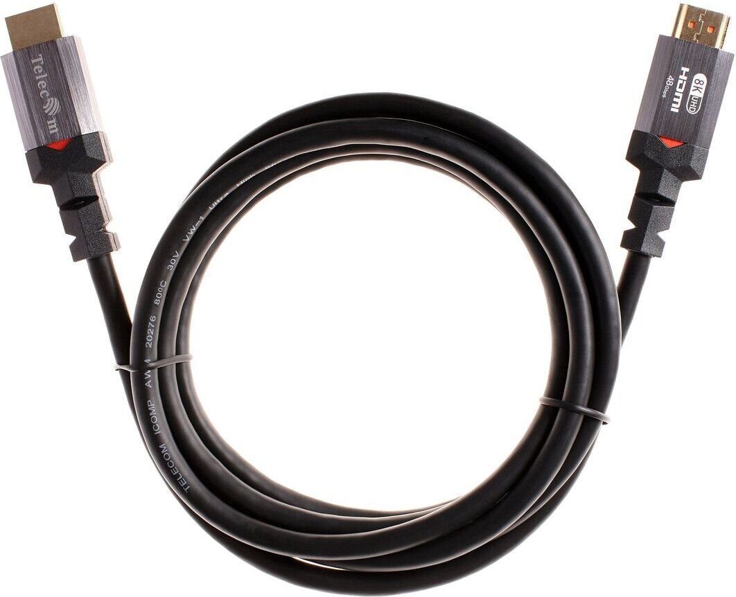 Кабель Telecom TCG365-2M HDMI - HDMI (2 м, черный)