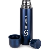Термос Relaxika 101 500мл (темно-синий)