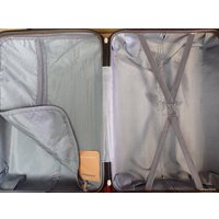 Чемодан-спиннер Mironpan 88076 75 см (коричневый)