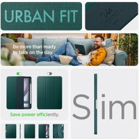 Чехол для планшета Spigen Urban Fit для Apple iPad Air 13" 2024/2025 ACS07672 (темно-зеленый)