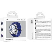 Умные часы Hoco Y24 (серебристый)