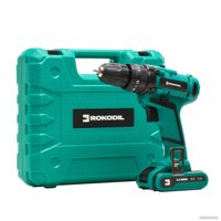 Ударная дрель-шуруповерт Rokodil Twist 2 Pro Impact 1045942 (с 1-им АКБ, кейс)