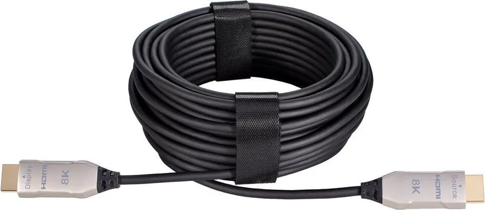 

Кабель AOPEN AD3743C-20 HDMI - HDMI (20 м, черный/серебристый)